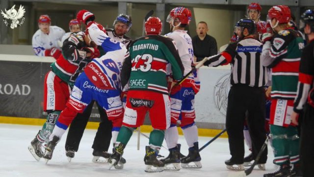 Photo hockey match Anglet - Lyon le 29/03/2019