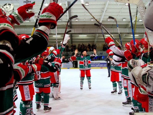 Photo hockey match Anglet - Lyon le 29/03/2019