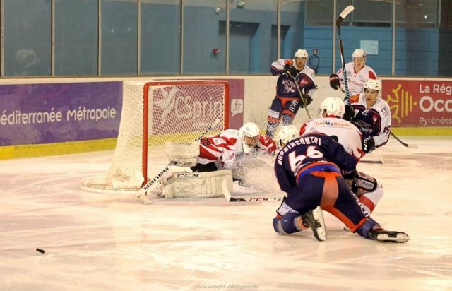 Photo hockey match Montpellier  - La Roche-sur-Yon le 30/03/2019
