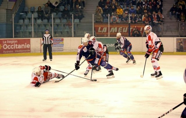 Photo hockey match Montpellier  - La Roche-sur-Yon le 30/03/2019