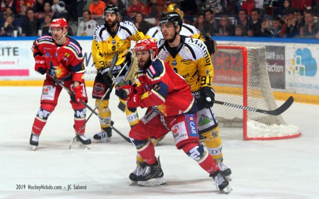 Photo hockey match Grenoble  - Rouen le 02/04/2019