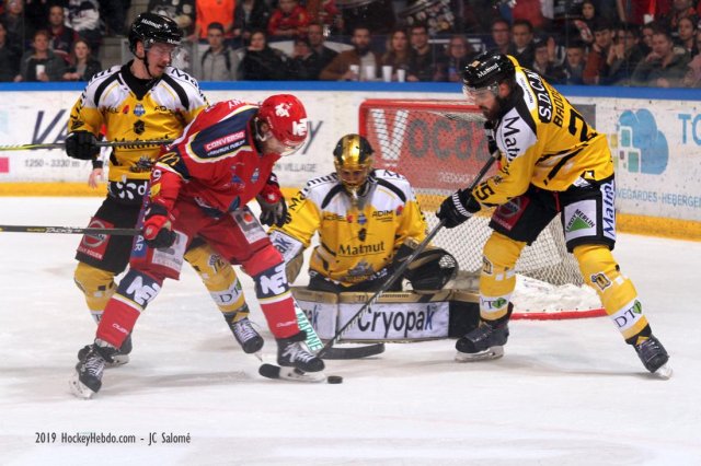 Photo hockey match Grenoble  - Rouen le 02/04/2019