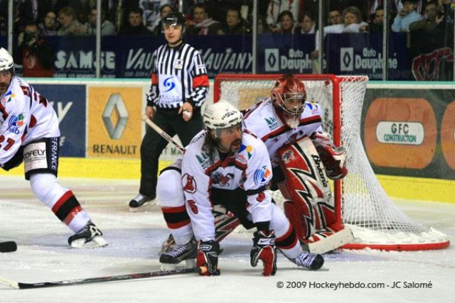 Photo hockey match Grenoble  - Briançon  le 27/03/2009