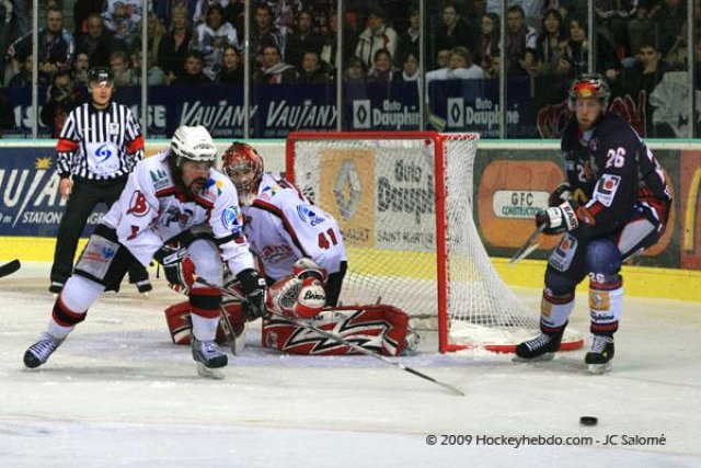 Photo hockey match Grenoble  - Briançon  le 27/03/2009