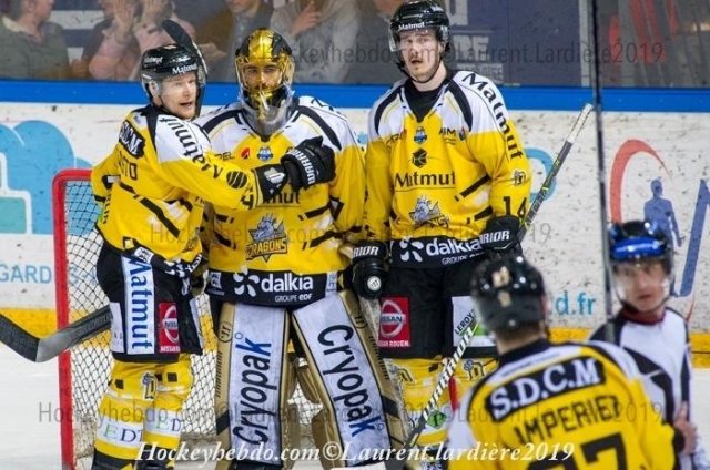 Photo hockey match Grenoble  - Rouen le 02/04/2019
