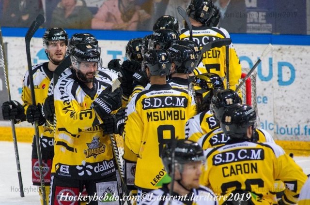 Photo hockey match Grenoble  - Rouen le 02/04/2019