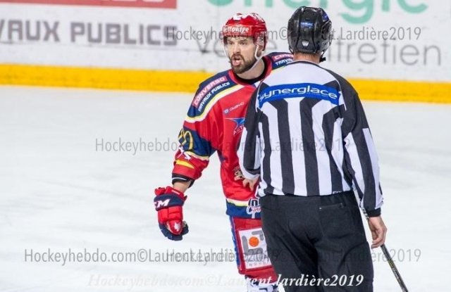 Photo hockey match Grenoble  - Rouen le 02/04/2019