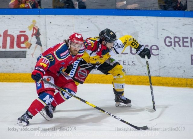 Photo hockey match Grenoble  - Rouen le 02/04/2019