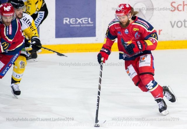 Photo hockey match Grenoble  - Rouen le 02/04/2019