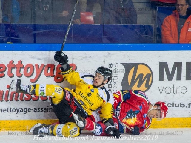 Photo hockey match Grenoble  - Rouen le 02/04/2019