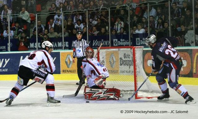 Photo hockey match Grenoble  - Briançon  le 27/03/2009