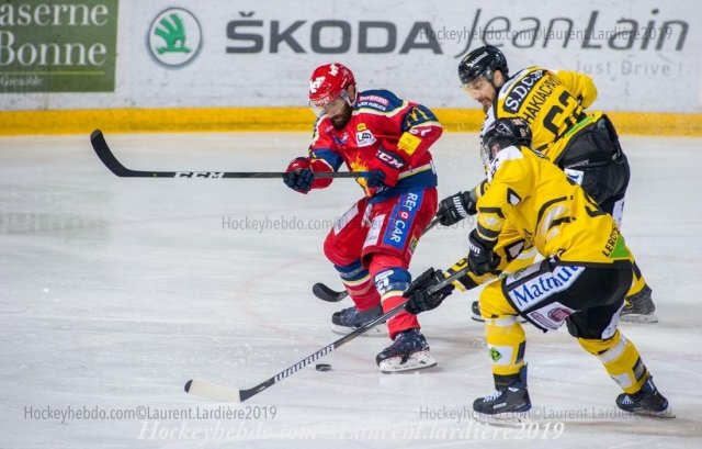 Photo hockey match Grenoble  - Rouen le 02/04/2019
