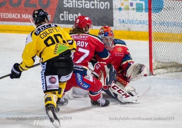 Photo hockey match Grenoble  - Rouen le 02/04/2019