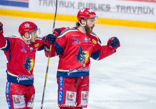 Photo hockey match Grenoble  - Rouen le 02/04/2019