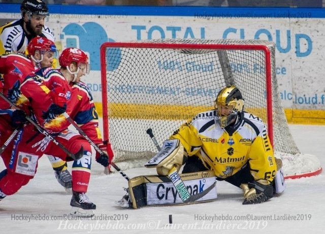 Photo hockey match Grenoble  - Rouen le 02/04/2019
