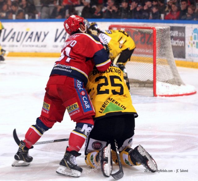 Photo hockey match Grenoble  - Rouen le 03/04/2019