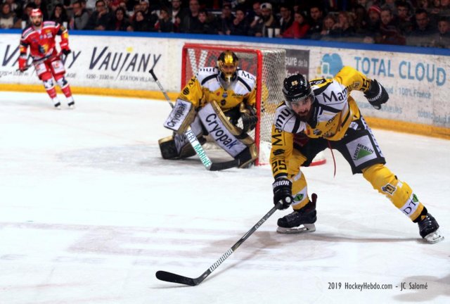 Photo hockey match Grenoble  - Rouen le 03/04/2019