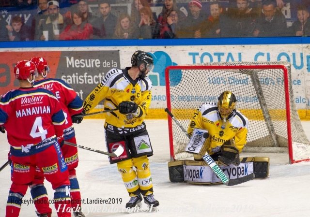 Photo hockey match Grenoble  - Rouen le 03/04/2019