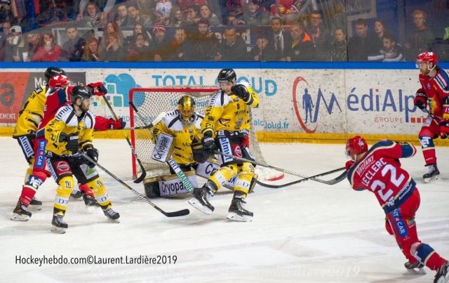Photo hockey match Grenoble  - Rouen le 03/04/2019