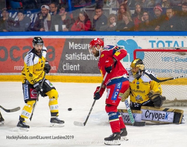 Photo hockey match Grenoble  - Rouen le 03/04/2019