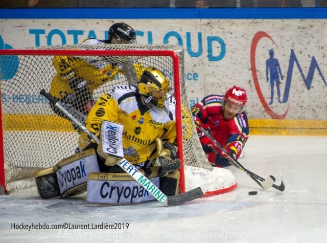 Photo hockey match Grenoble  - Rouen le 03/04/2019