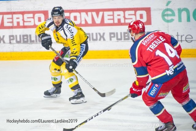 Photo hockey match Grenoble  - Rouen le 03/04/2019