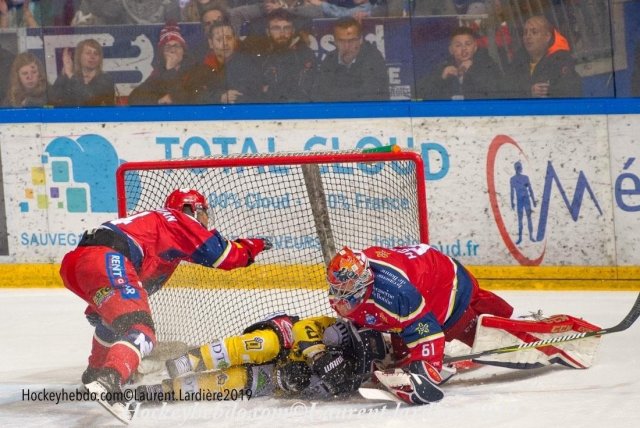Photo hockey match Grenoble  - Rouen le 03/04/2019