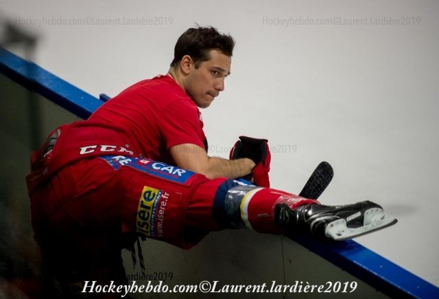 Photo hockey match Grenoble  - Rouen le 03/04/2019