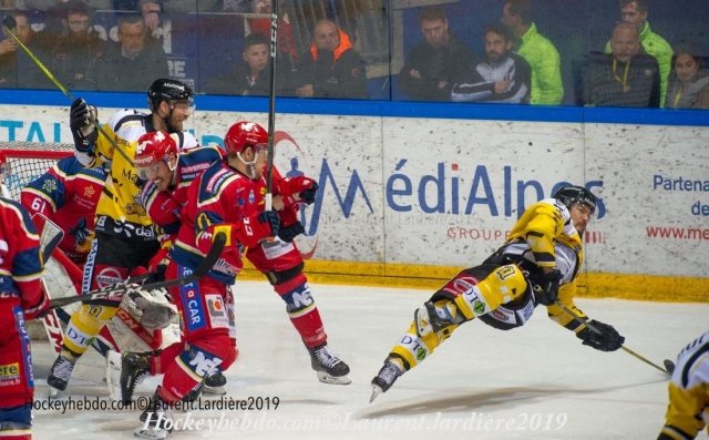 Photo hockey match Grenoble  - Rouen le 03/04/2019