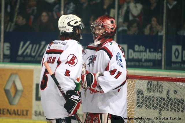 Photo hockey match Grenoble  - Briançon  le 27/03/2009
