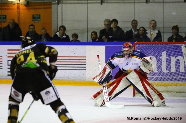 Photo hockey match Rouen - Grenoble  le 05/04/2019