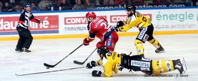 Photo hockey match Grenoble  - Rouen le 07/04/2019