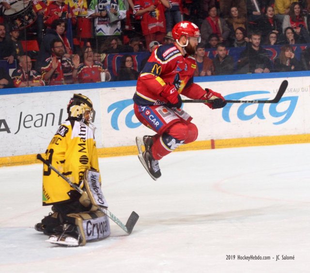 Photo hockey match Grenoble  - Rouen le 07/04/2019