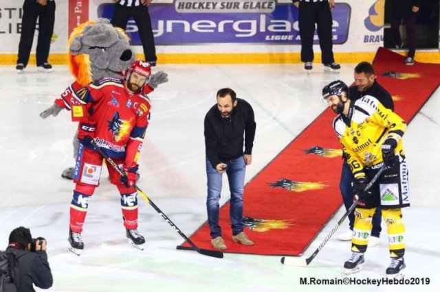 Photo hockey match Grenoble  - Rouen le 07/04/2019