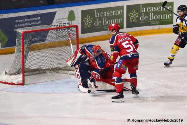 Photo hockey match Grenoble  - Rouen le 07/04/2019
