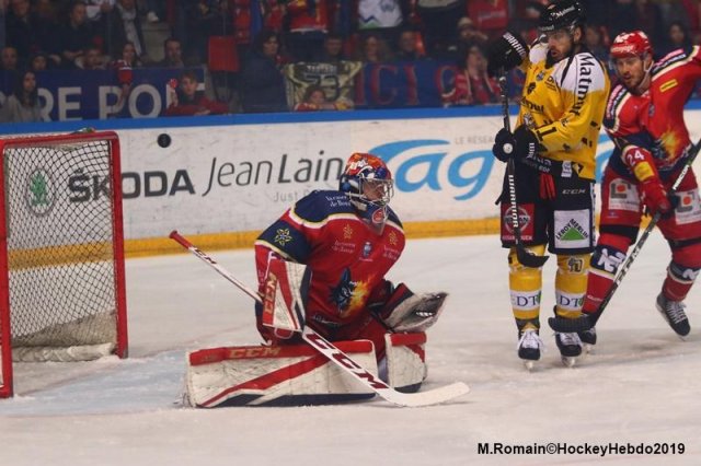 Photo hockey match Grenoble  - Rouen le 07/04/2019