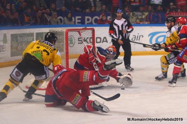 Photo hockey match Grenoble  - Rouen le 07/04/2019