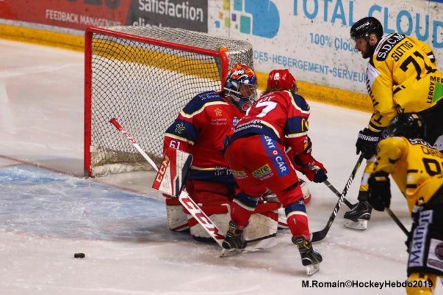 Photo hockey match Grenoble  - Rouen le 07/04/2019