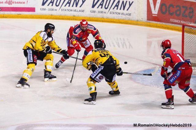 Photo hockey match Grenoble  - Rouen le 07/04/2019