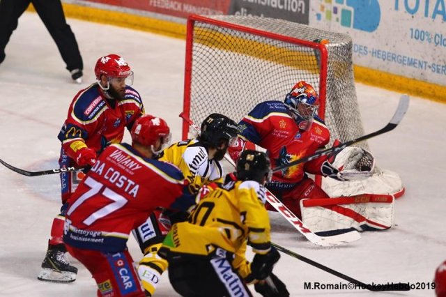 Photo hockey match Grenoble  - Rouen le 07/04/2019