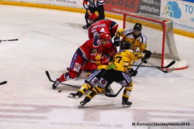 Photo hockey match Grenoble  - Rouen le 07/04/2019