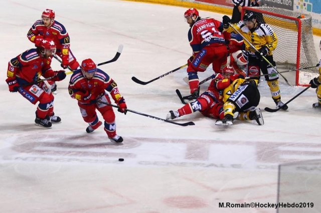 Photo hockey match Grenoble  - Rouen le 07/04/2019