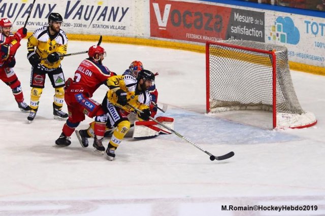 Photo hockey match Grenoble  - Rouen le 07/04/2019