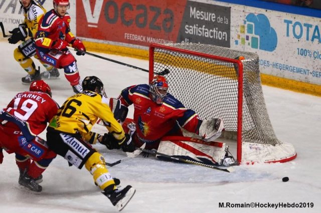 Photo hockey match Grenoble  - Rouen le 07/04/2019