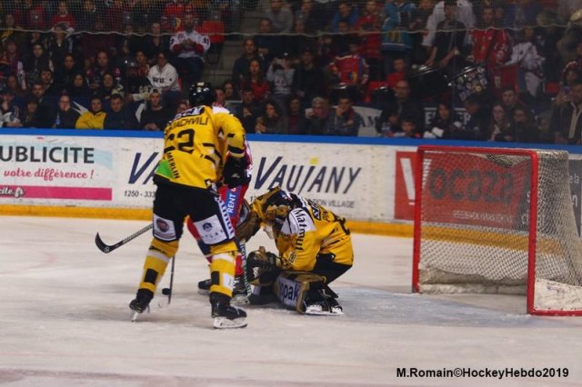 Photo hockey match Grenoble  - Rouen le 07/04/2019