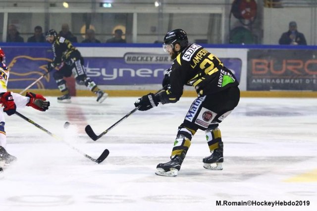 Photo hockey match Rouen - Grenoble  le 09/04/2019