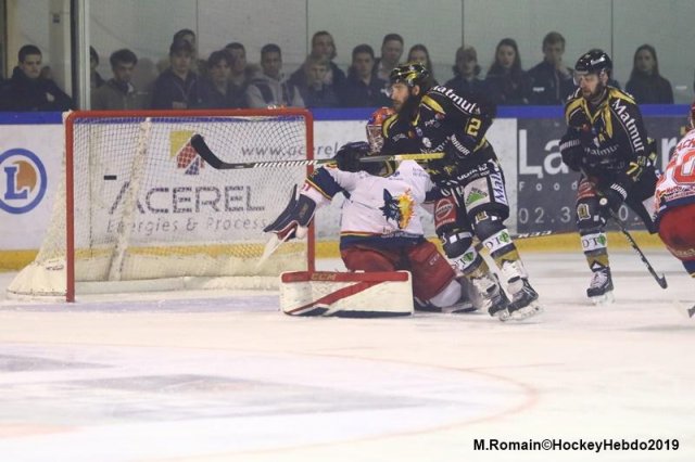 Photo hockey match Rouen - Grenoble  le 09/04/2019