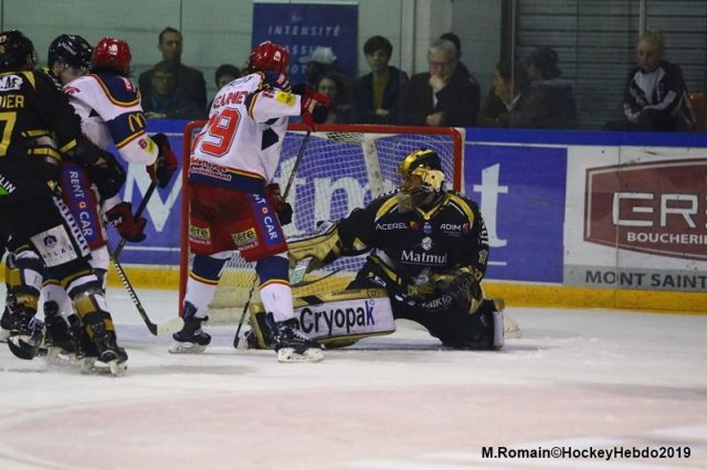Photo hockey match Rouen - Grenoble  le 09/04/2019