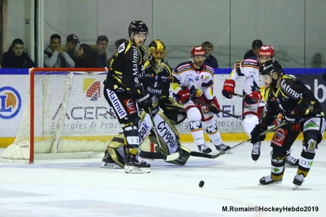 Photo hockey match Rouen - Grenoble  le 09/04/2019