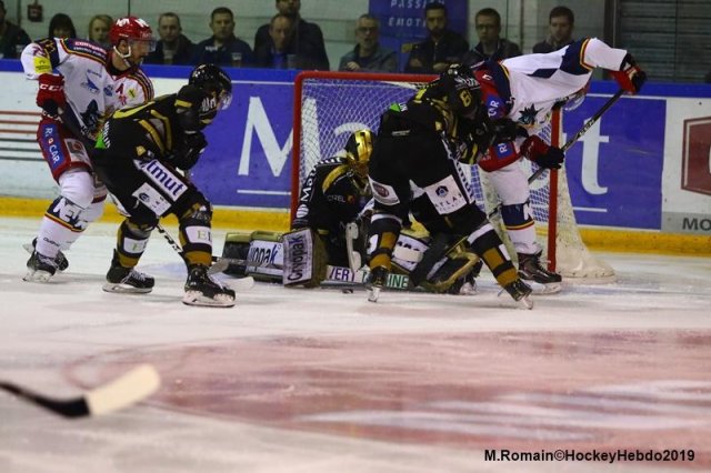 Photo hockey match Rouen - Grenoble  le 09/04/2019